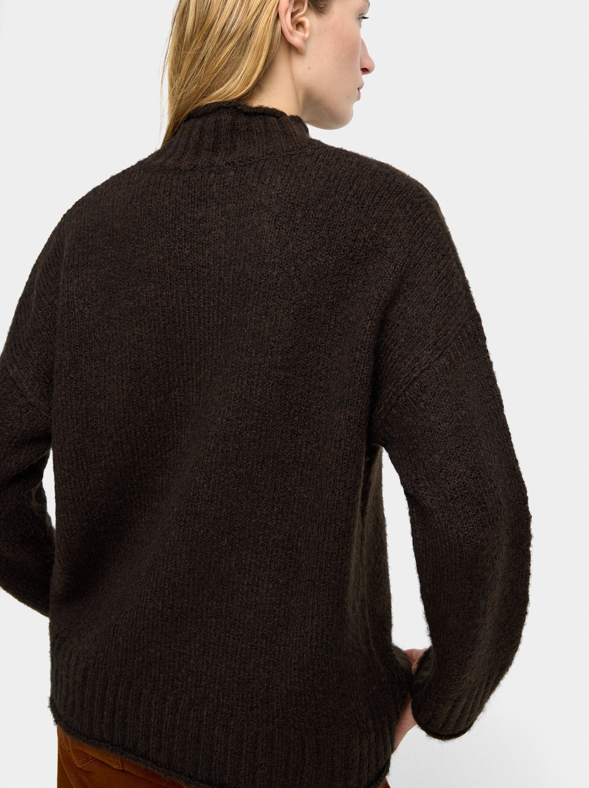 Jersey De Punto Con Detalle De Botones