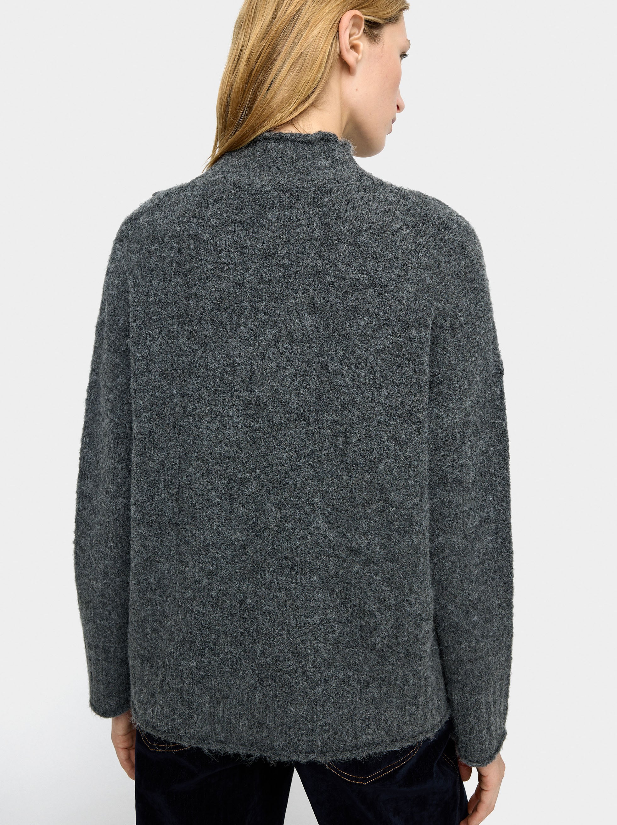 Jersey De Punto Con Detalle De Botones