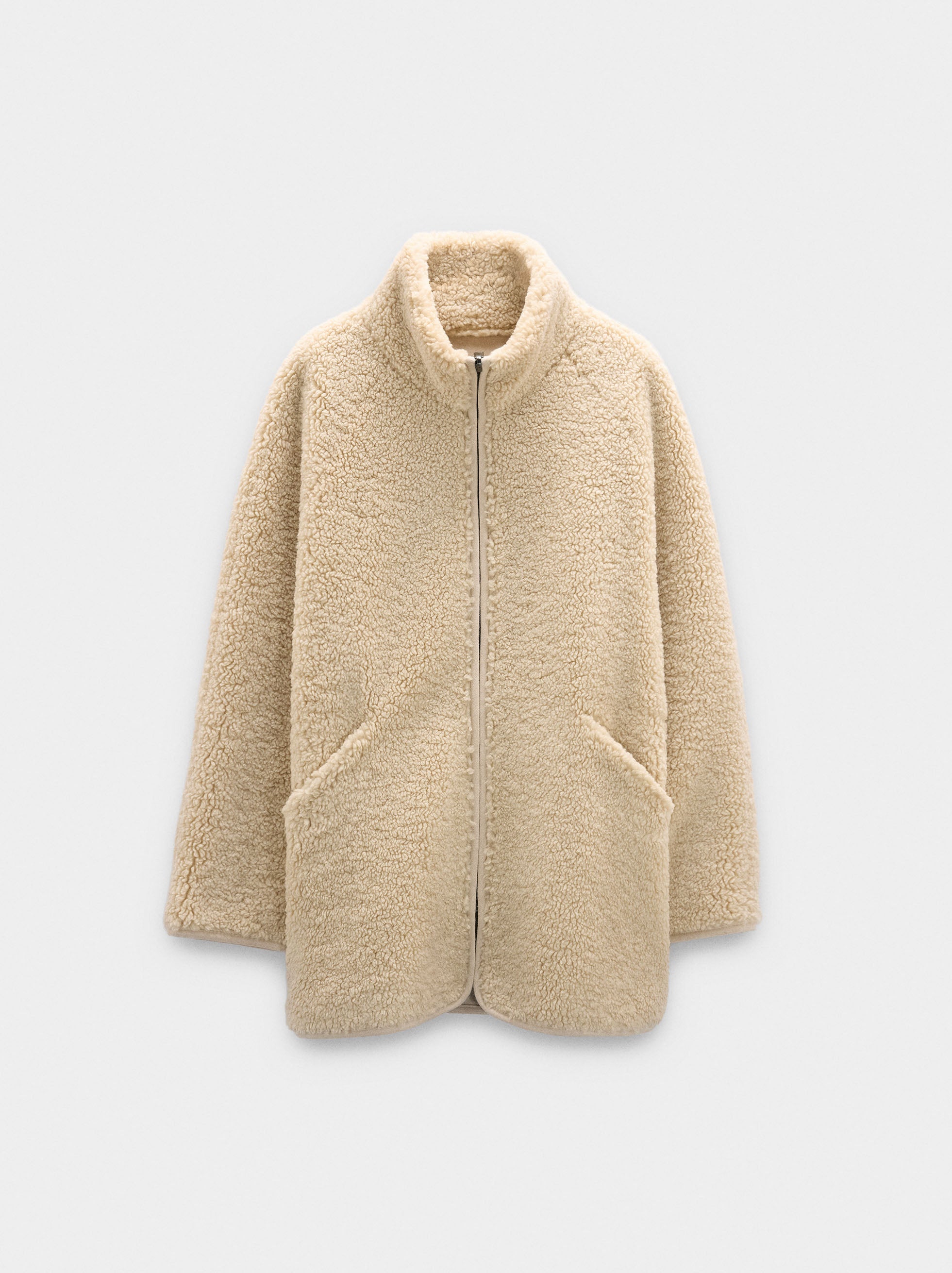 Chaqueta Efecto Piel Reversible