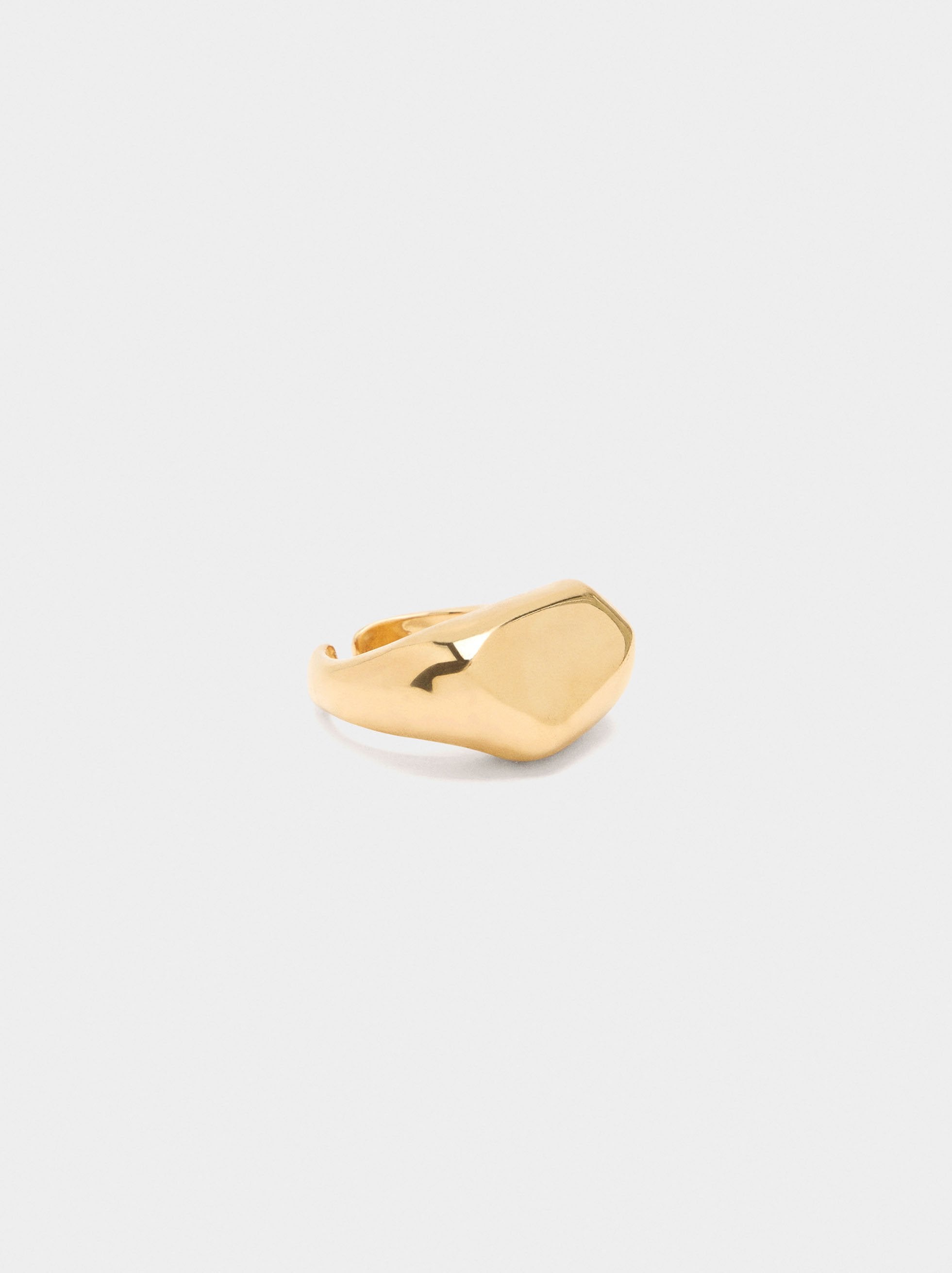 Set Bicolor De Collar + Pendientes + Anillo