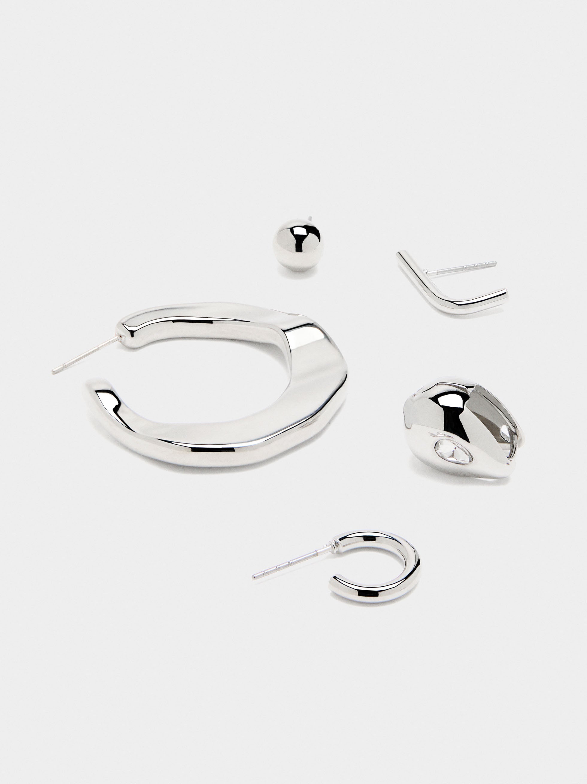 Set De Pendientes Y Aros