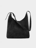 Bolso De Hombro De Piel Serraje