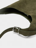 Bolso De Hombro De Piel Serraje