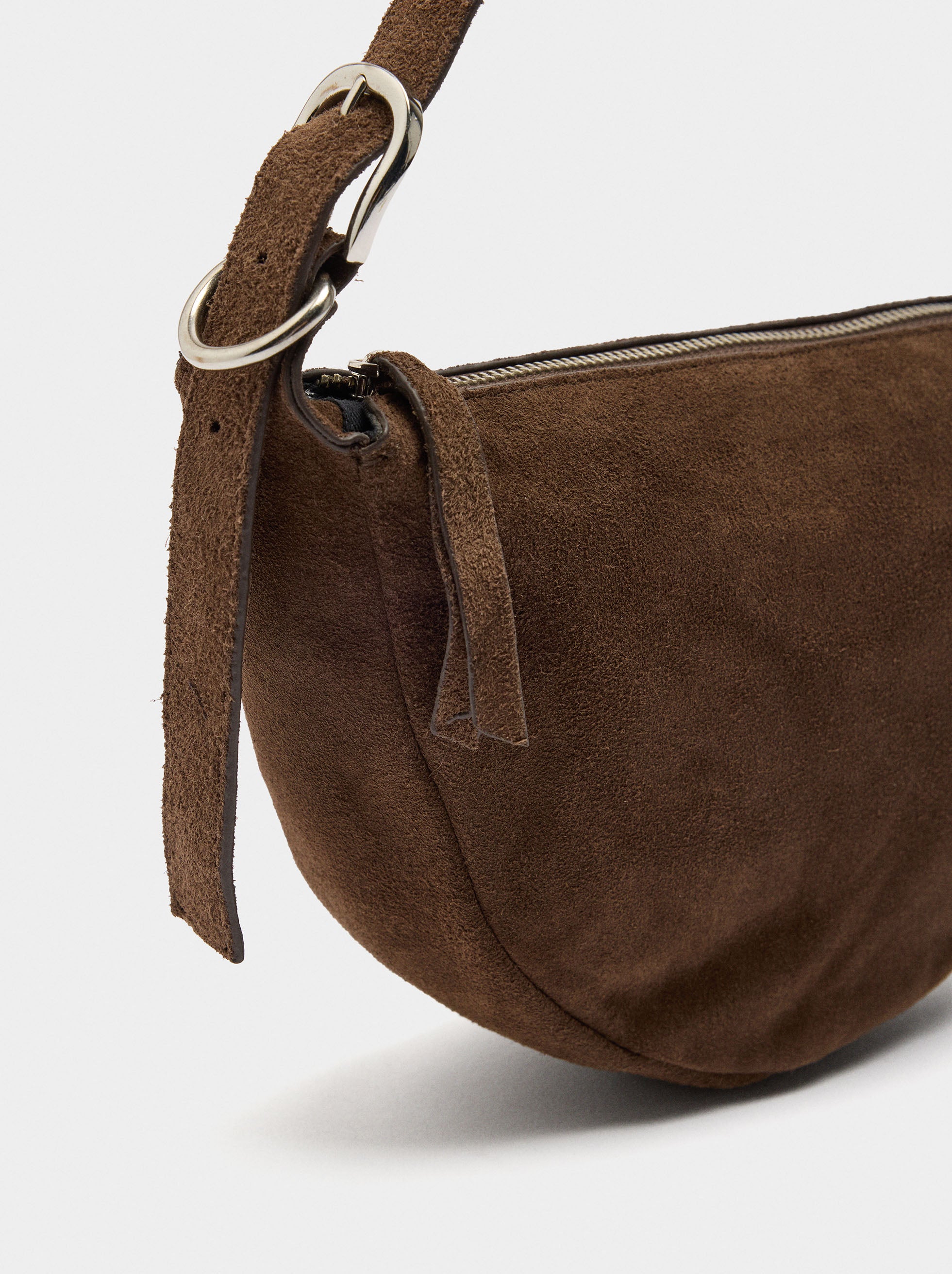 Bolso Hobo De Piel