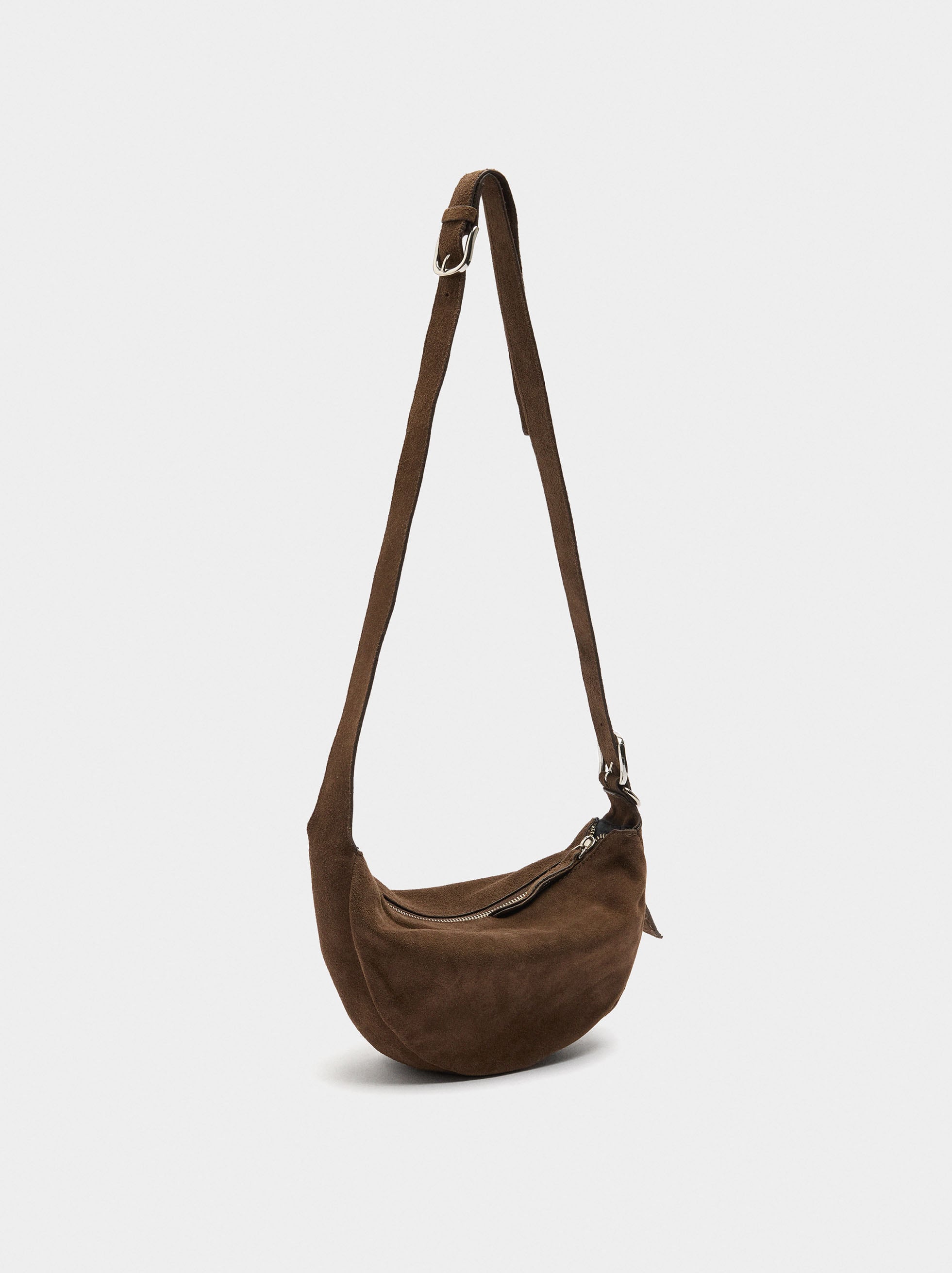 Bolso Hobo De Piel