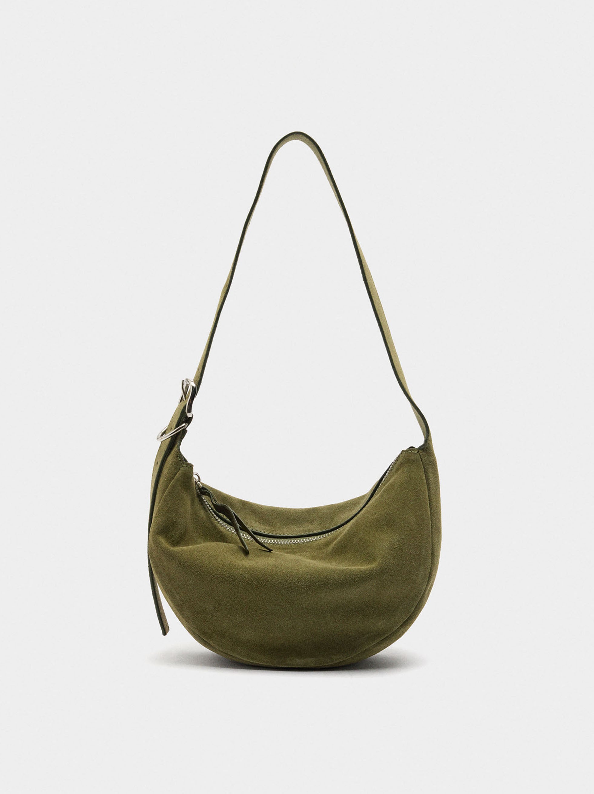 Bolso Hobo De Piel
