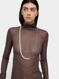 Collar Conversible De Eslabones Y Perlas