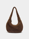 Bolso Hobo De Piel Trenzada