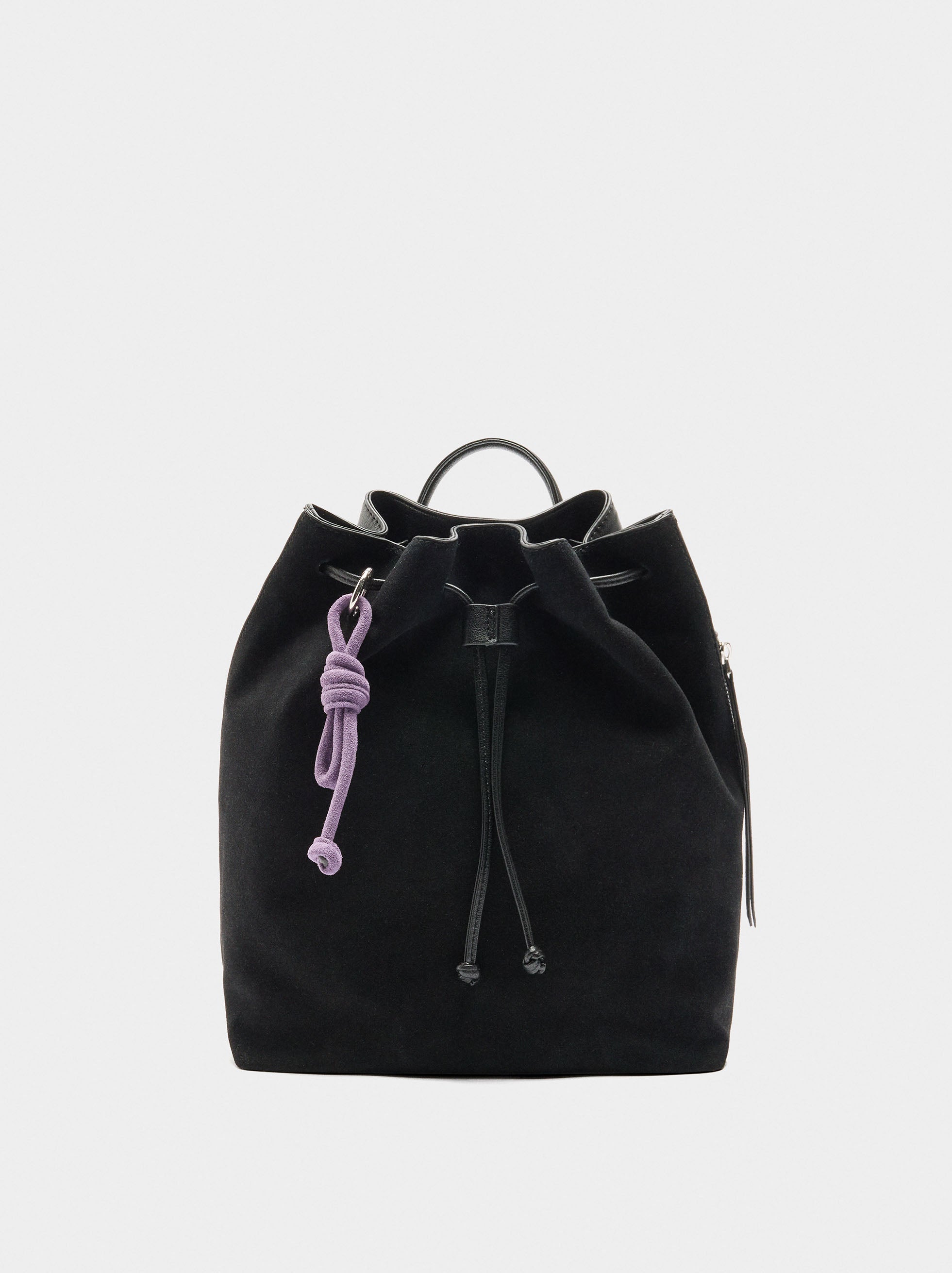 Mochila Con Piel