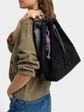 Mochila Con Piel