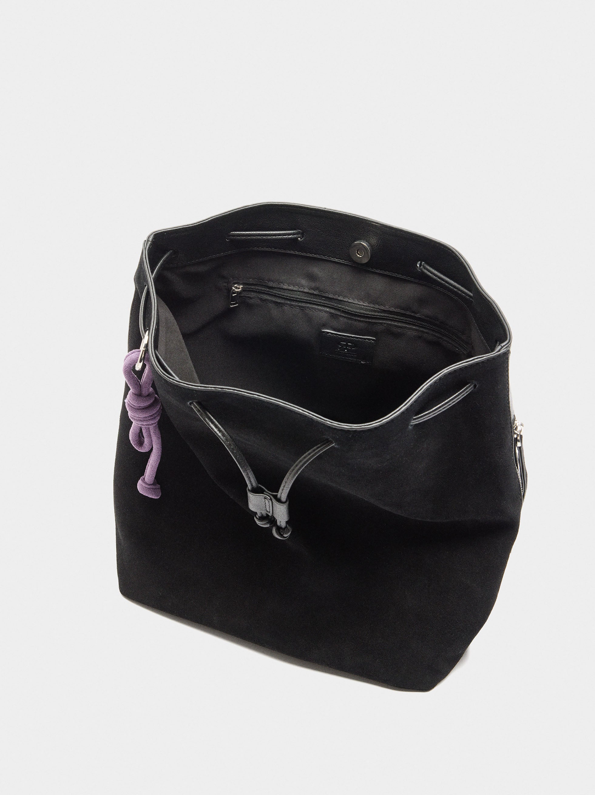 Mochila Con Piel