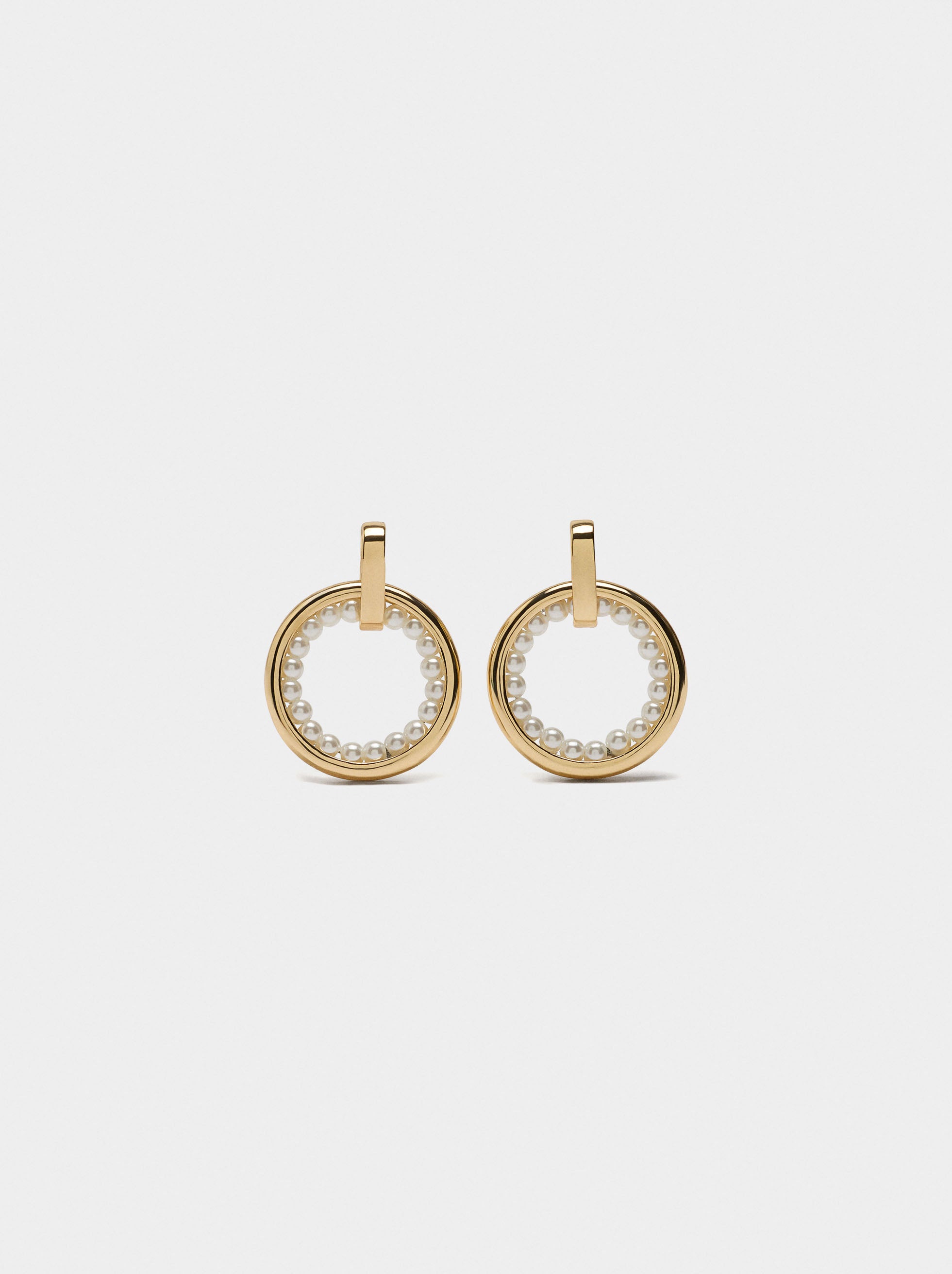 Aros Con Perlas