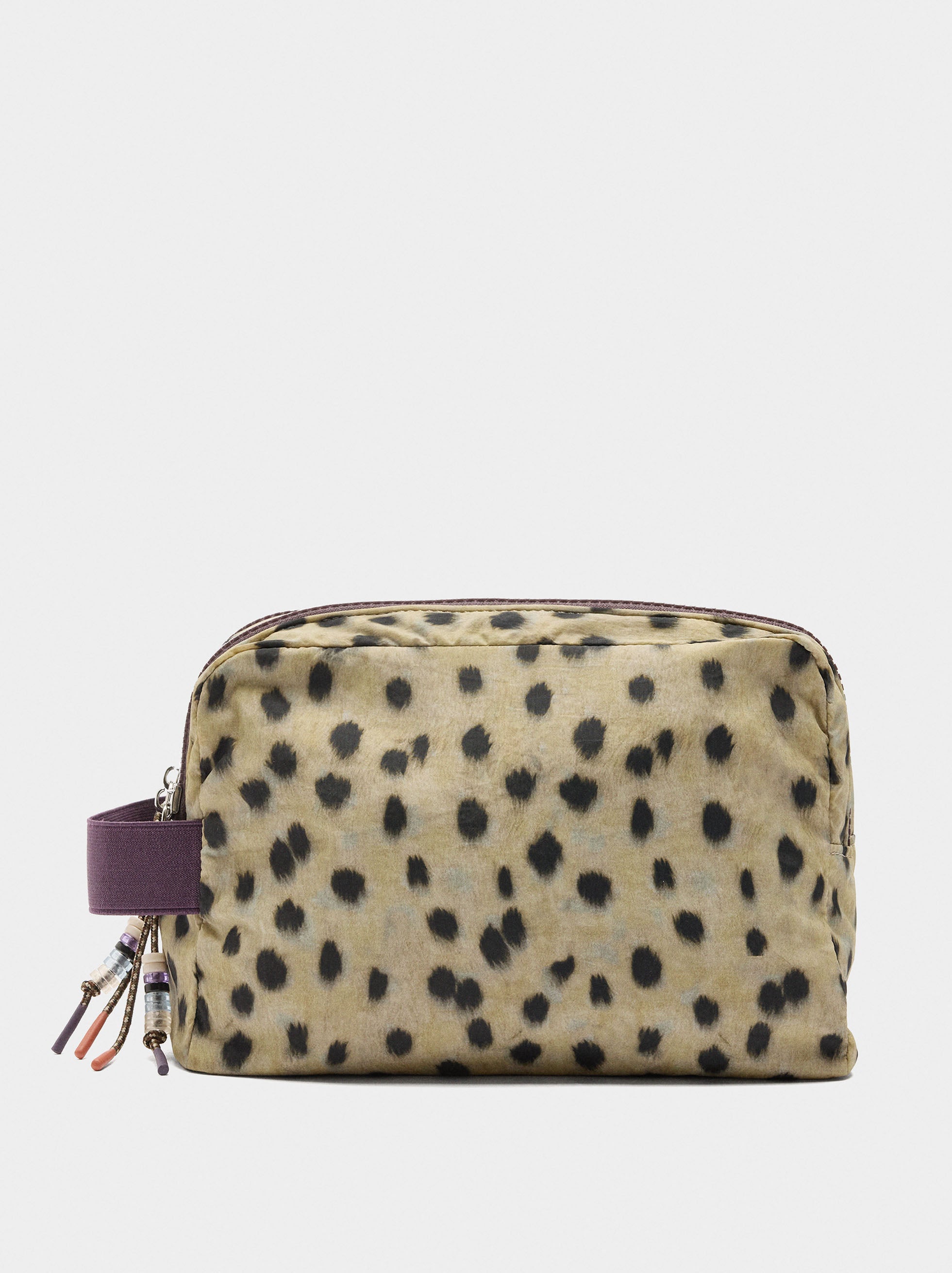 Neceser De Nylon Estampado Animal