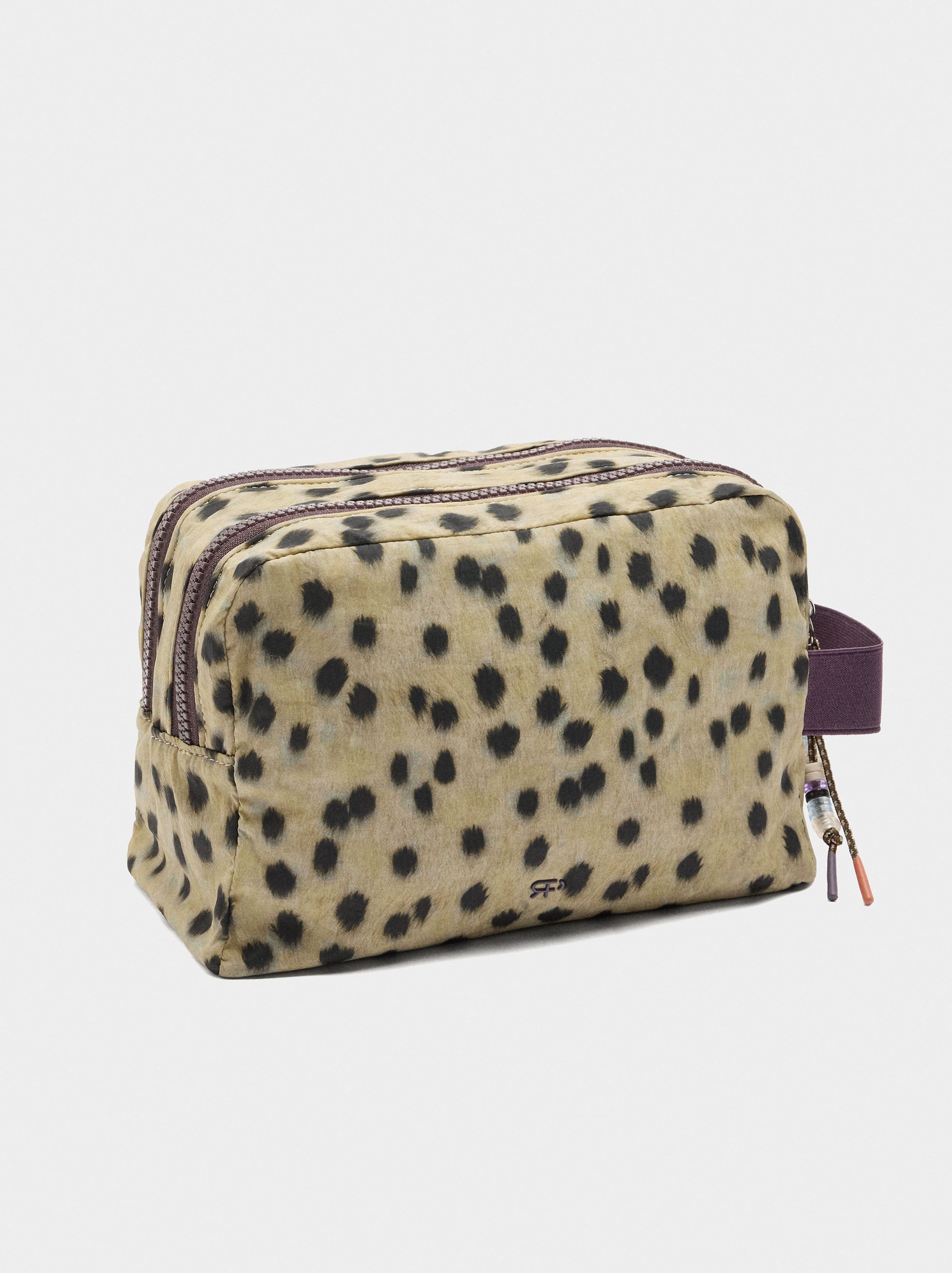 Neceser De Nylon Estampado Animal