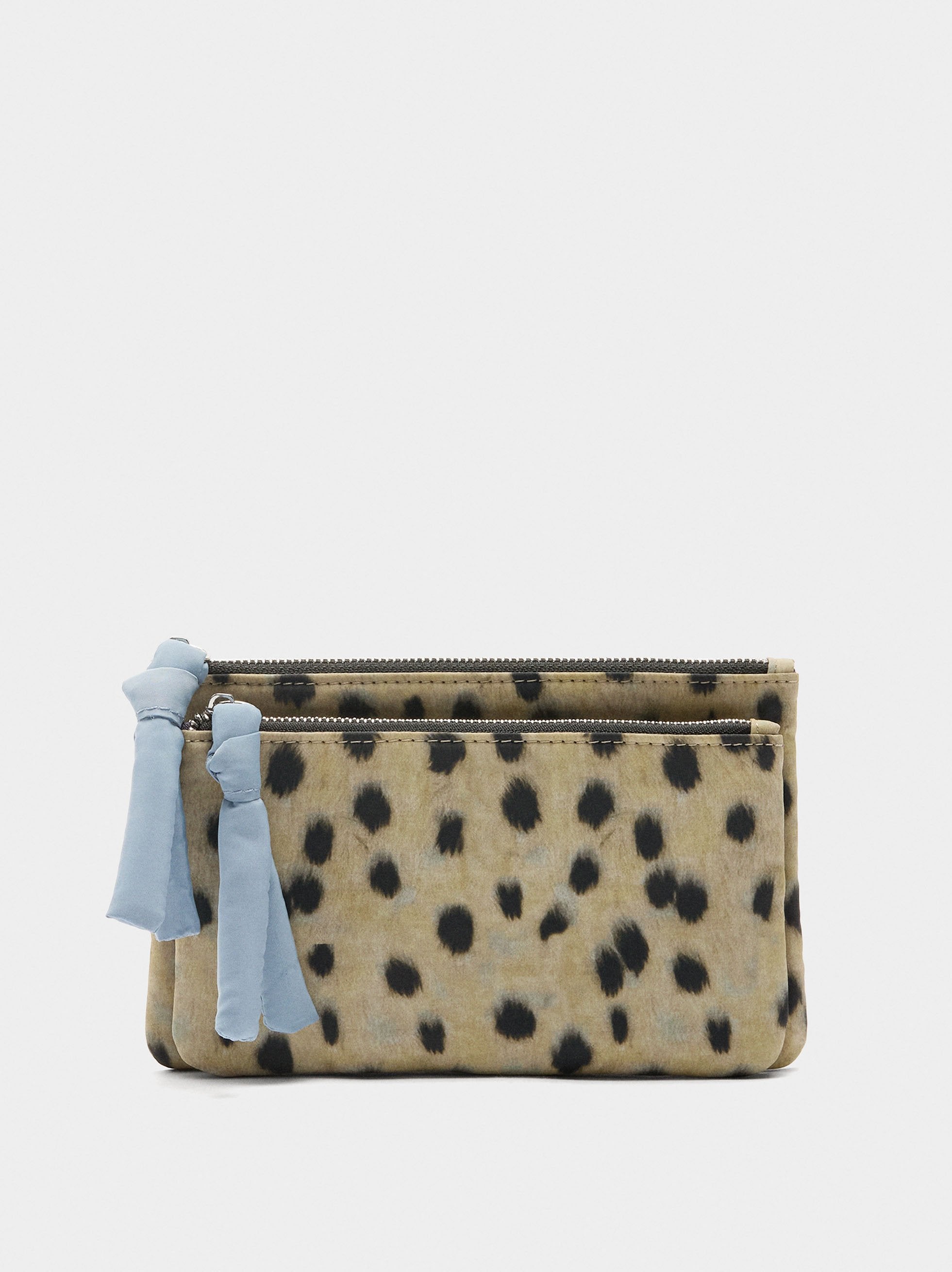Bolsa Multiusos De Nylon Estampado Animal