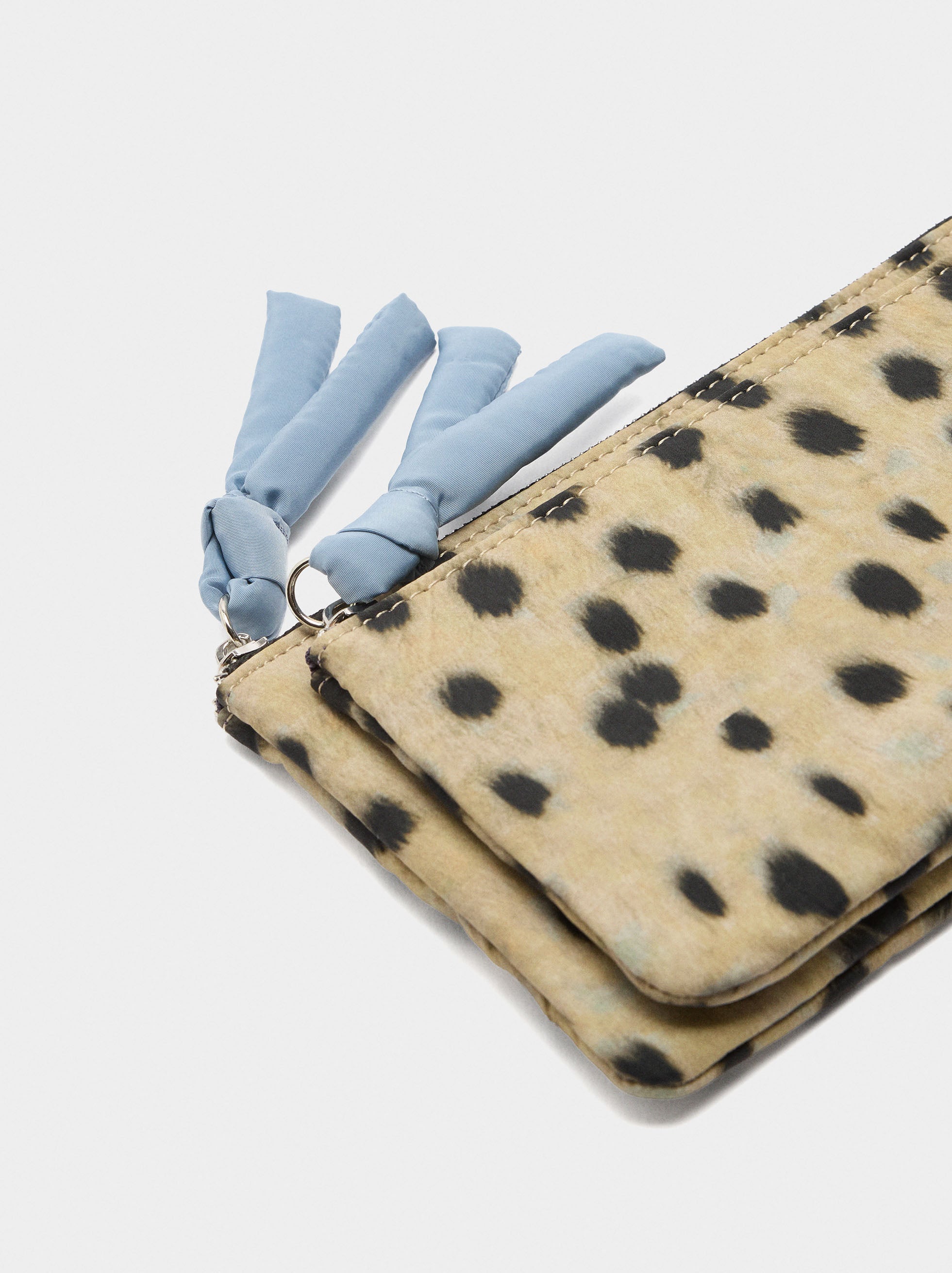 Bolsa Multiusos De Nylon Estampado Animal