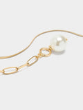 Set De Collares Cortos Con Colgante De Perla