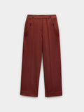 Pantalón Fluido Con Bolsillos