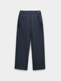 Pantalón Fluido Con Bolsillos