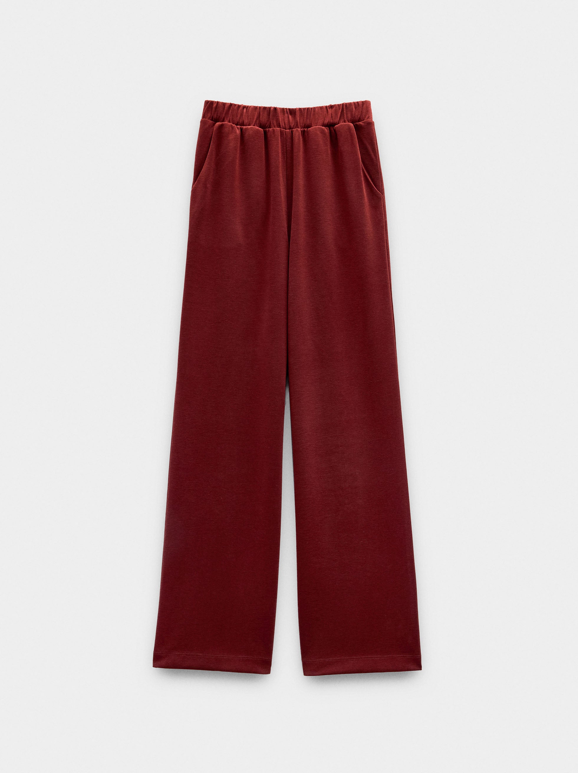 Pantalón Con Cintura Elástica Tacto Suave