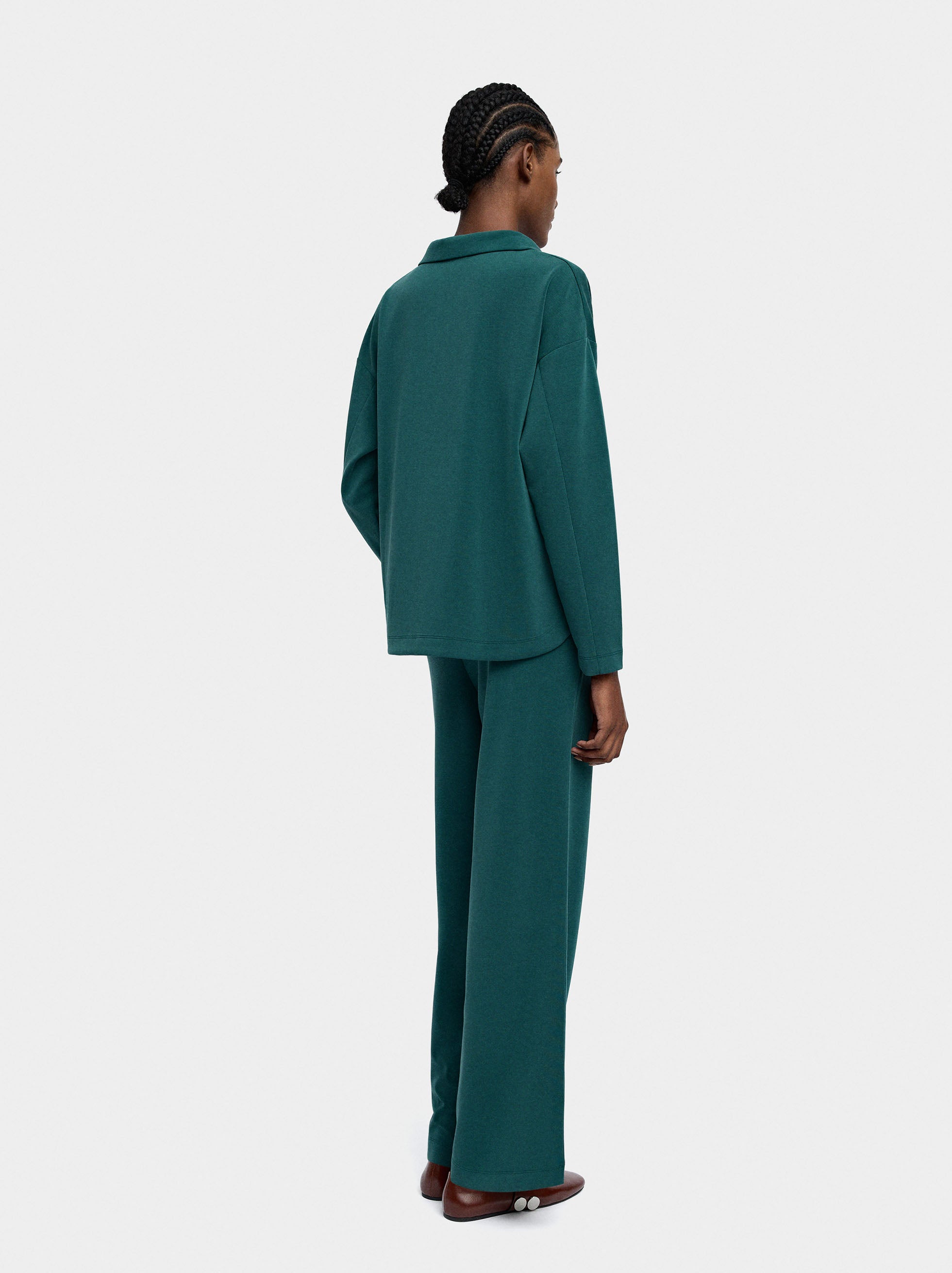 Pantalón Con Cintura Elástica Tacto Suave