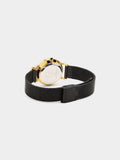 Reloj De Malla Metálica Con Charm Love