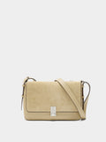 Bolso Bandolera Con Piel
