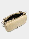 Bolso Bandolera Con Piel