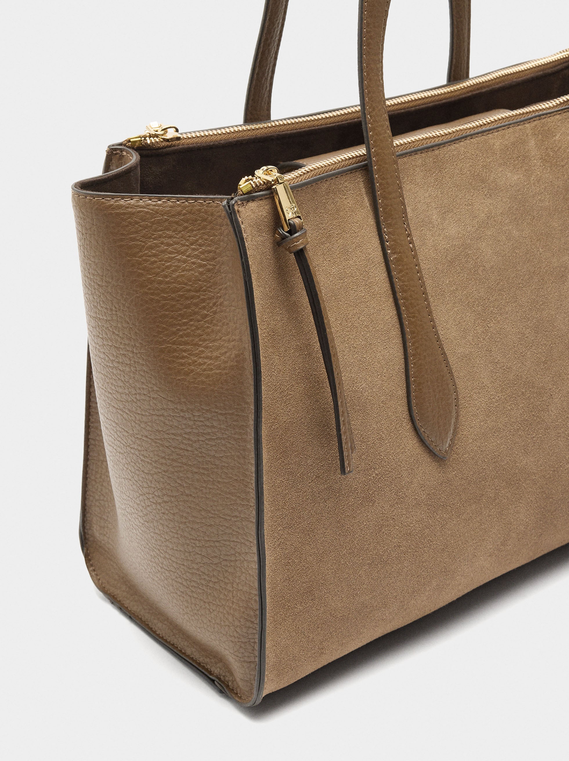 Bolso Para Portátil 15" Con Piel