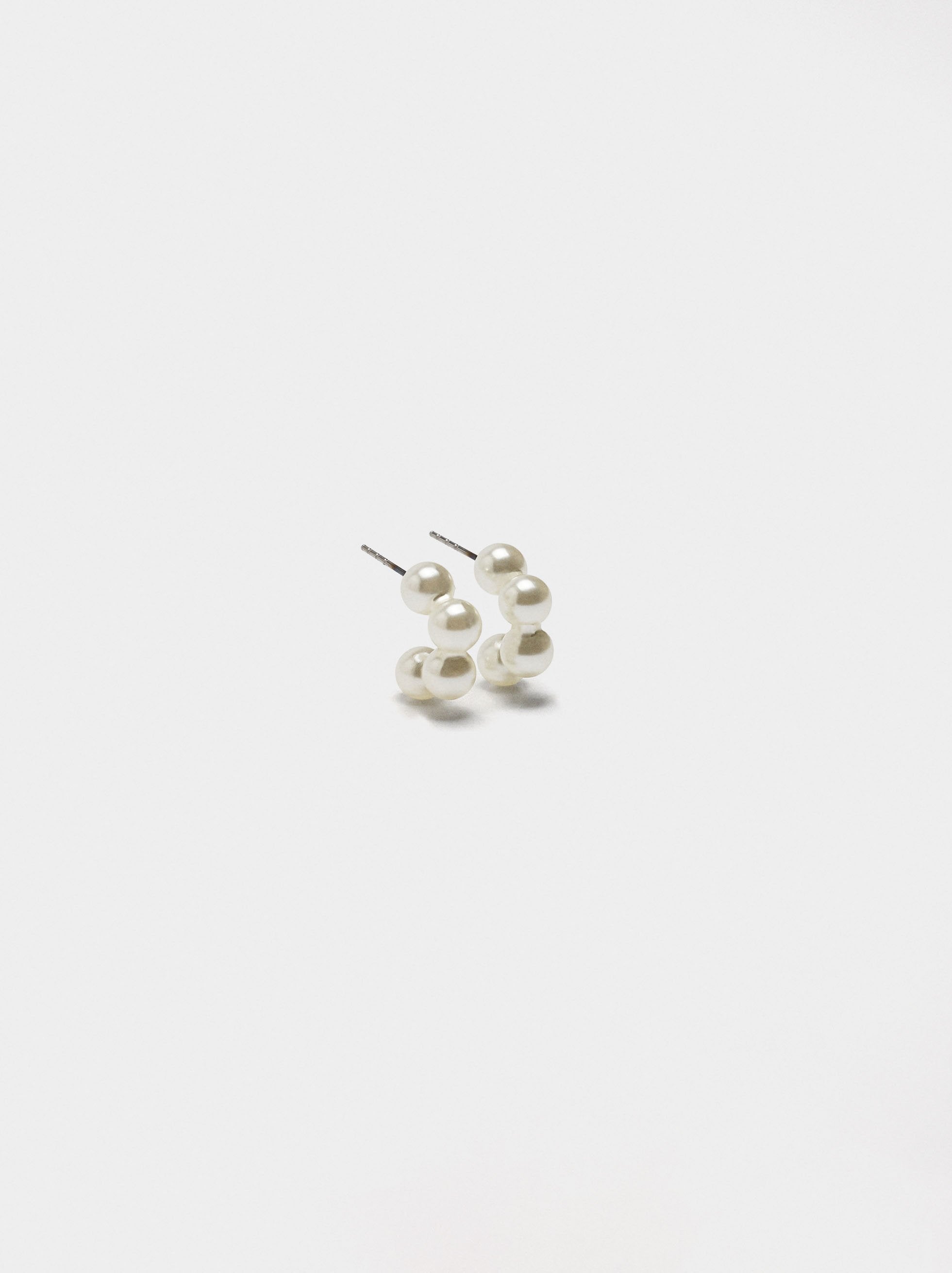 Aros Abiertos Con Perlas