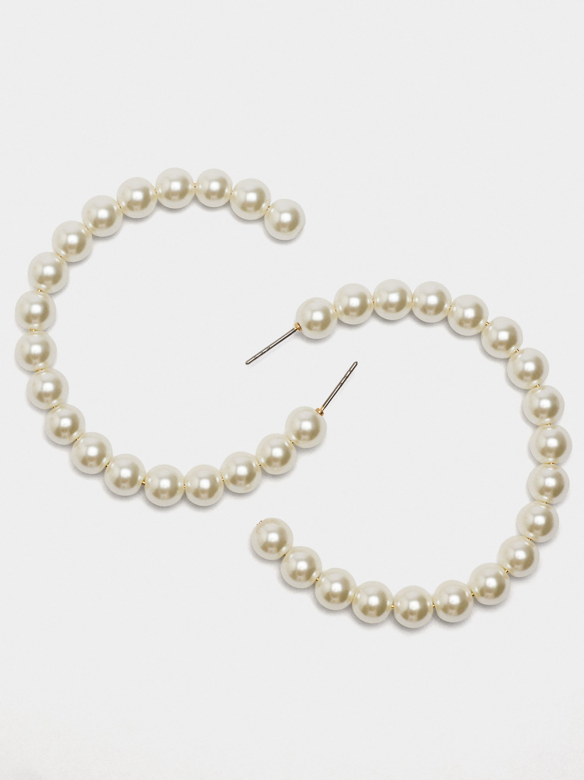 Aros Abiertos Con Perlas
