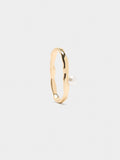 Anillo Doble Con Perla
