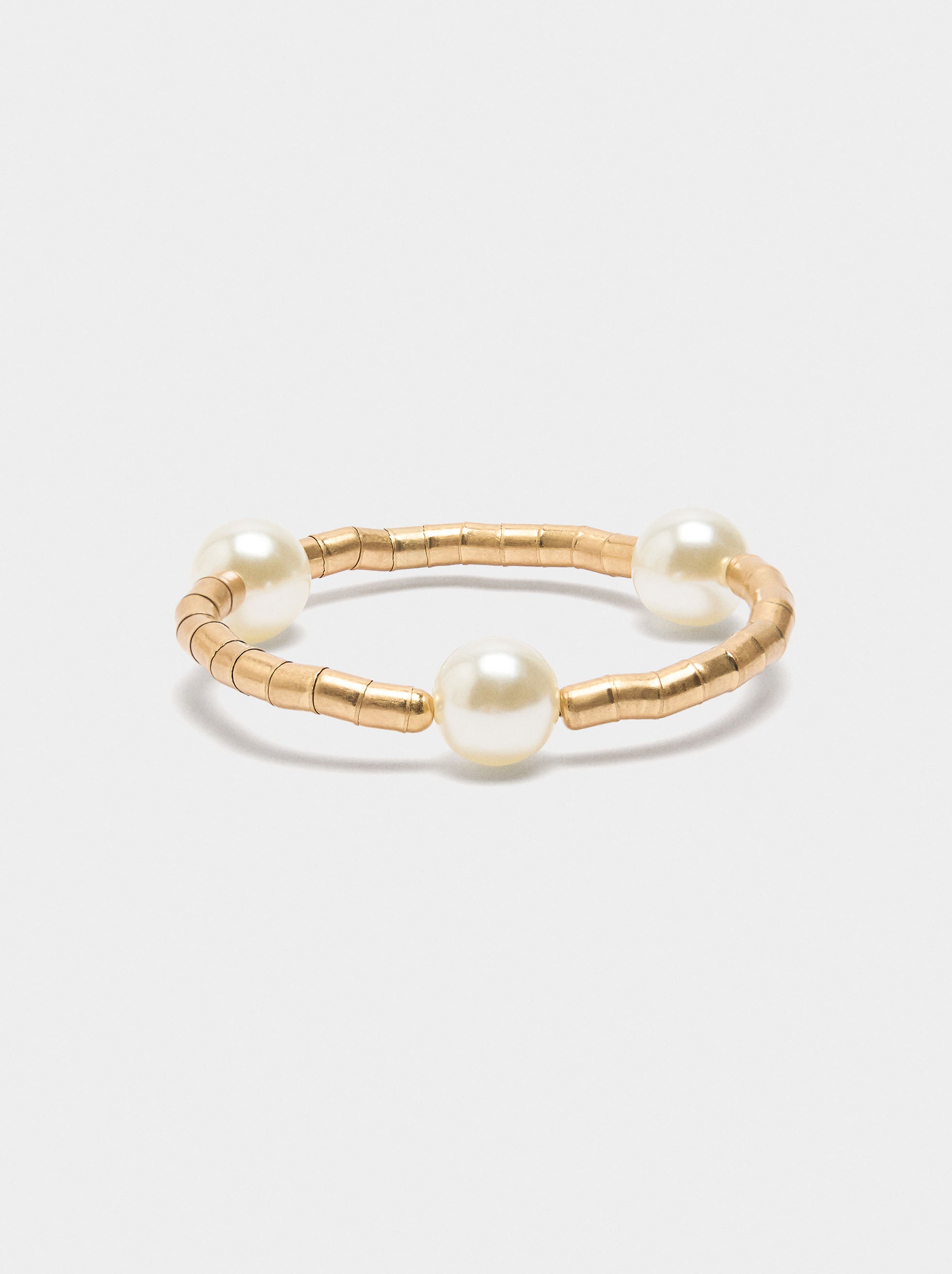 Pulsera Elástica De Perlas