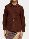 Sobrecamisa De Piel Ante