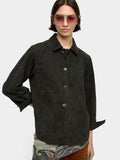 Sobrecamisa De Piel Ante