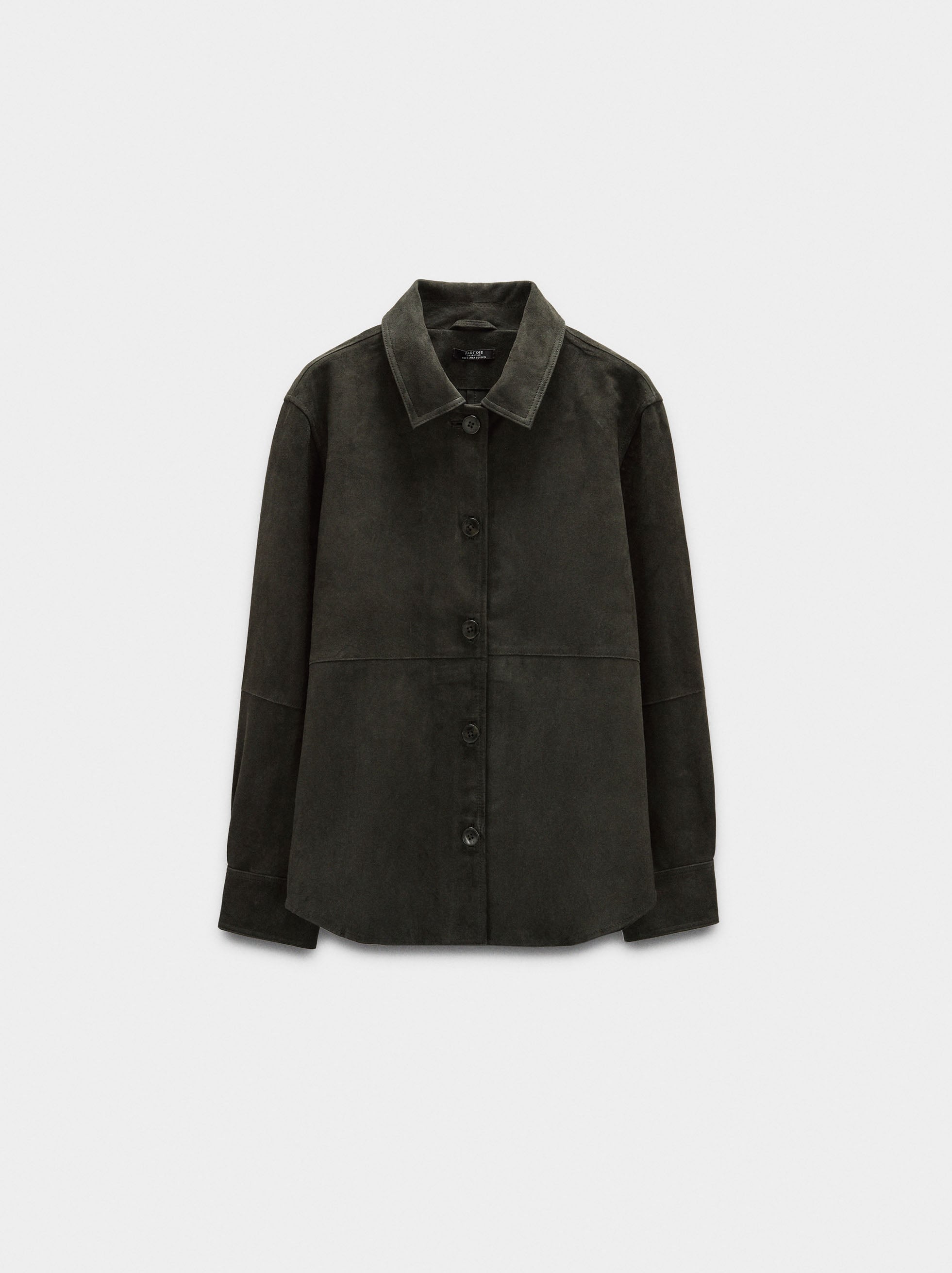 Sobrecamisa De Piel Ante