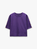 Camiseta Con Botones 100% Algodón