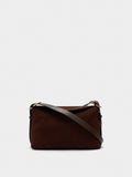 Bolso Bandolera Con Piel