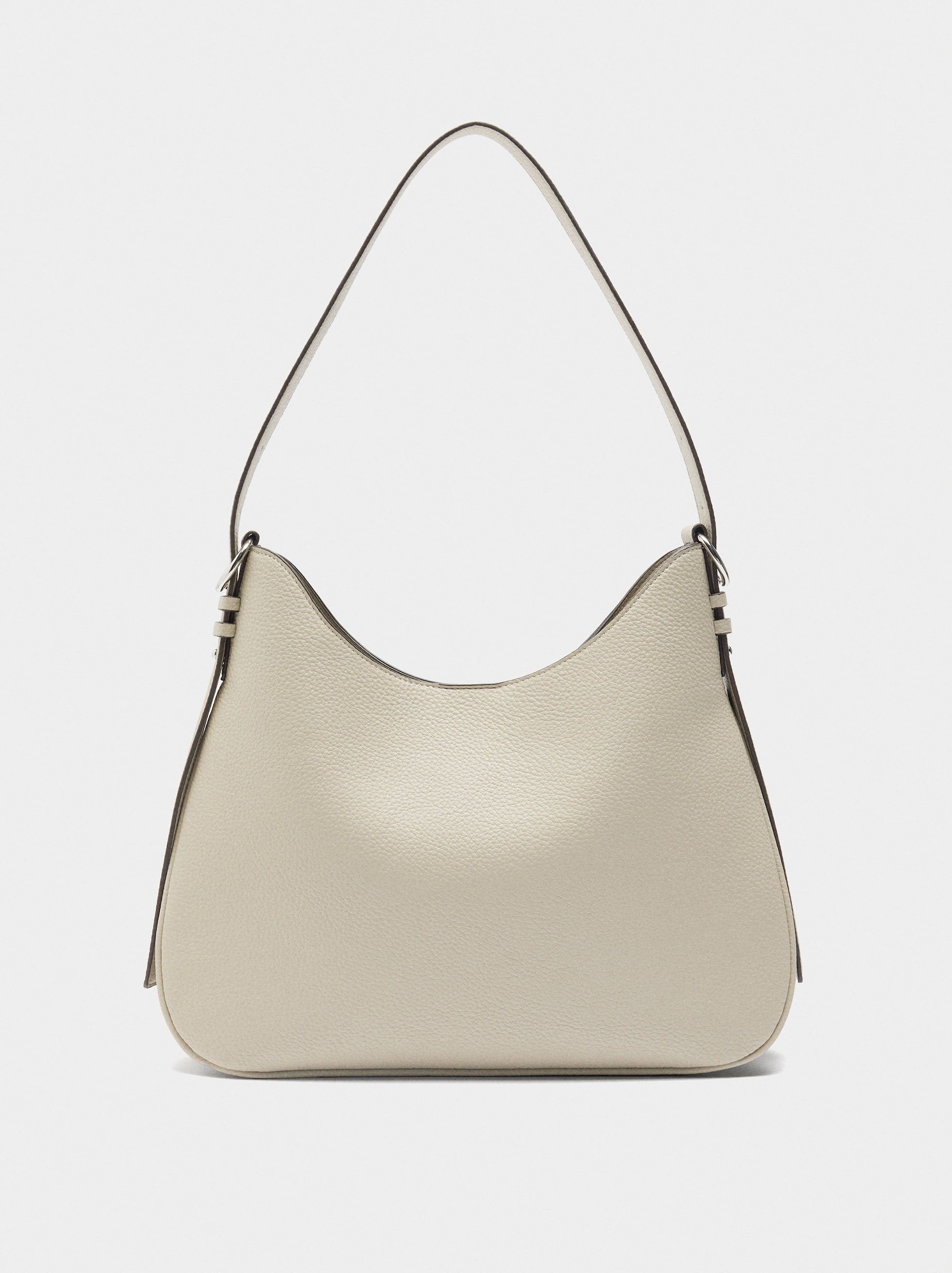 Bolso De Hombro Con Textura