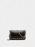 Bolso De Hombro Efecto Piel Con Tachuelas