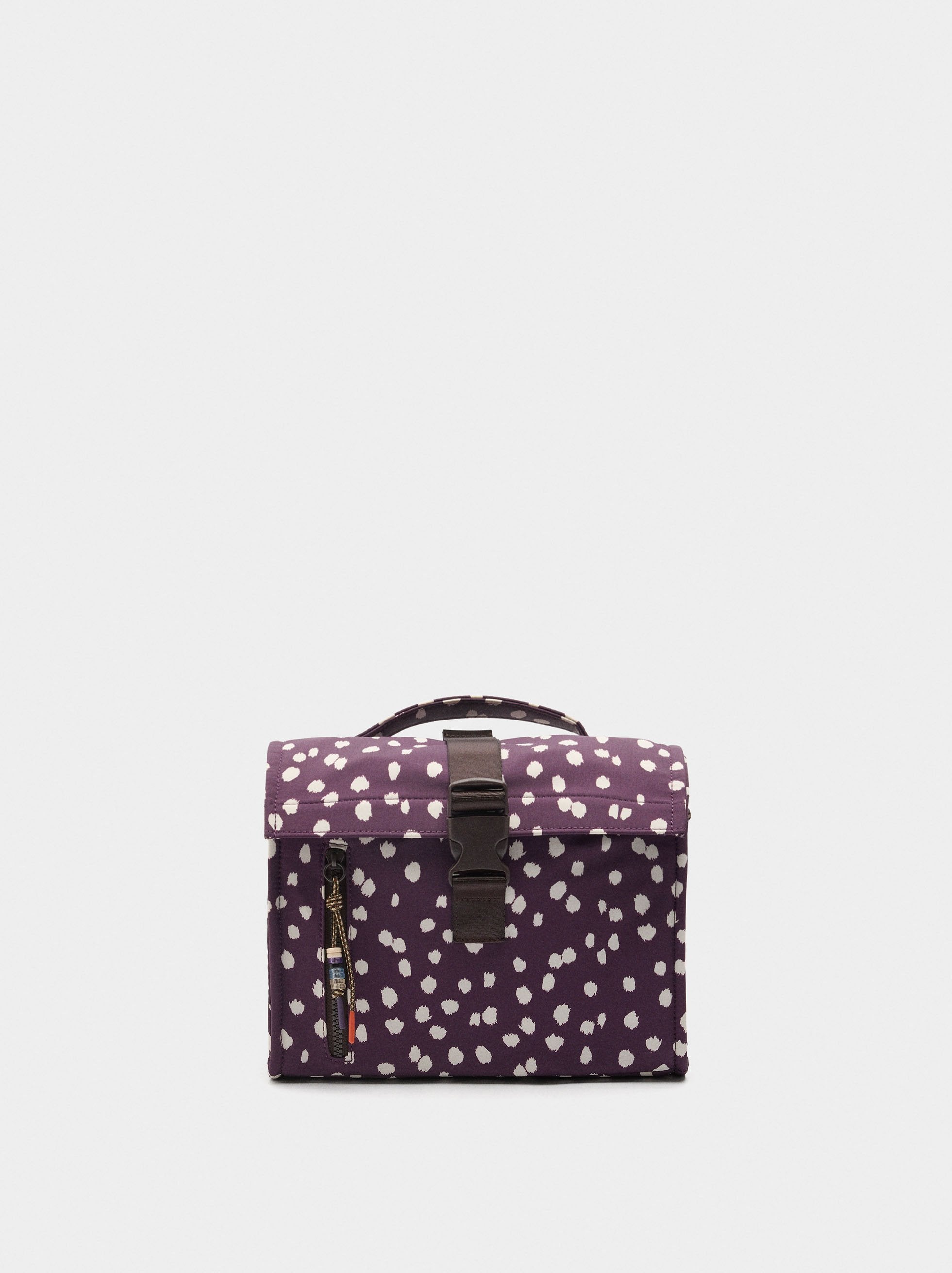 Bolsa Porta-Alimentos De Nylon Estampada