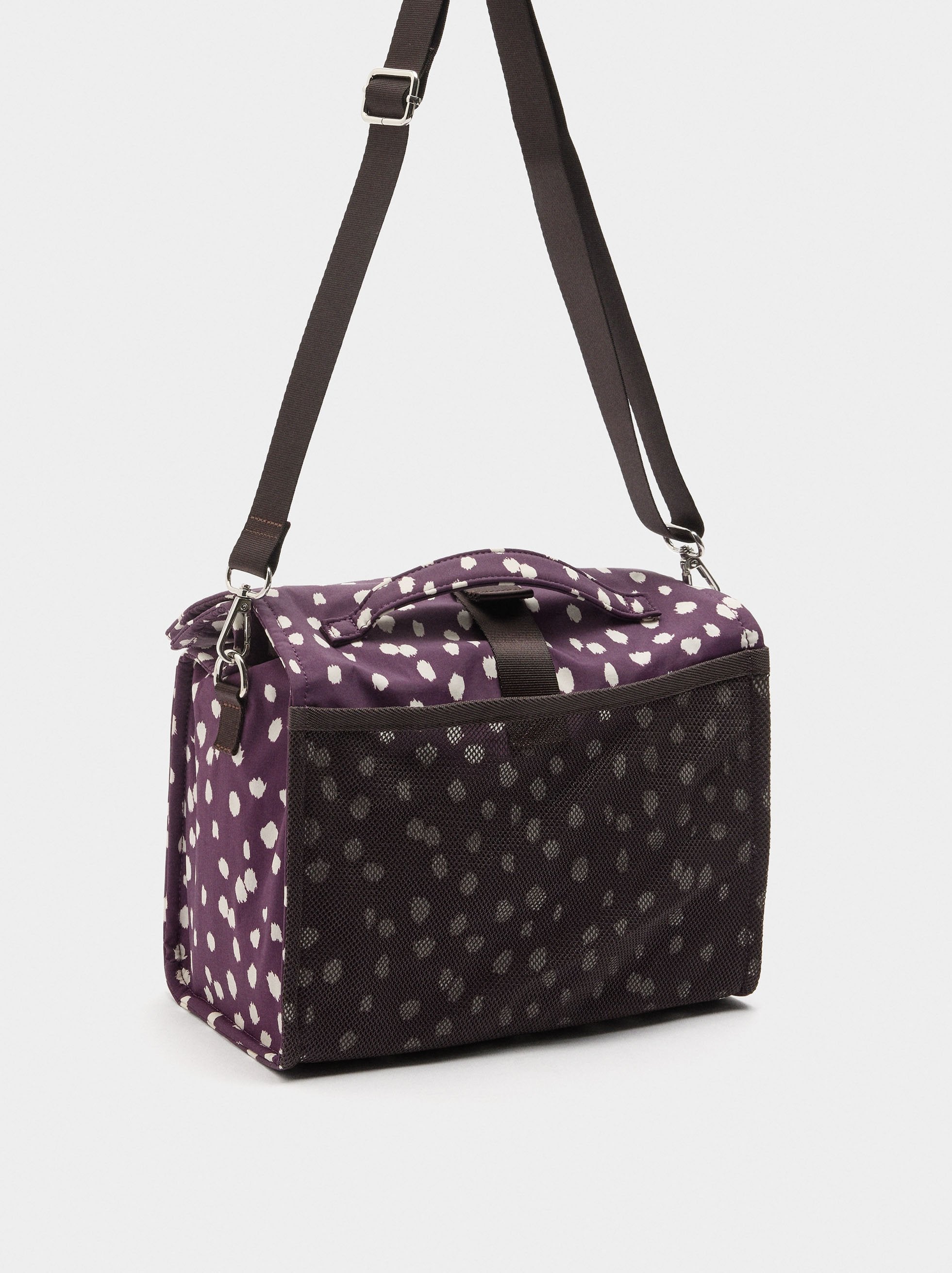 Bolsa Porta-Alimentos De Nylon Estampada