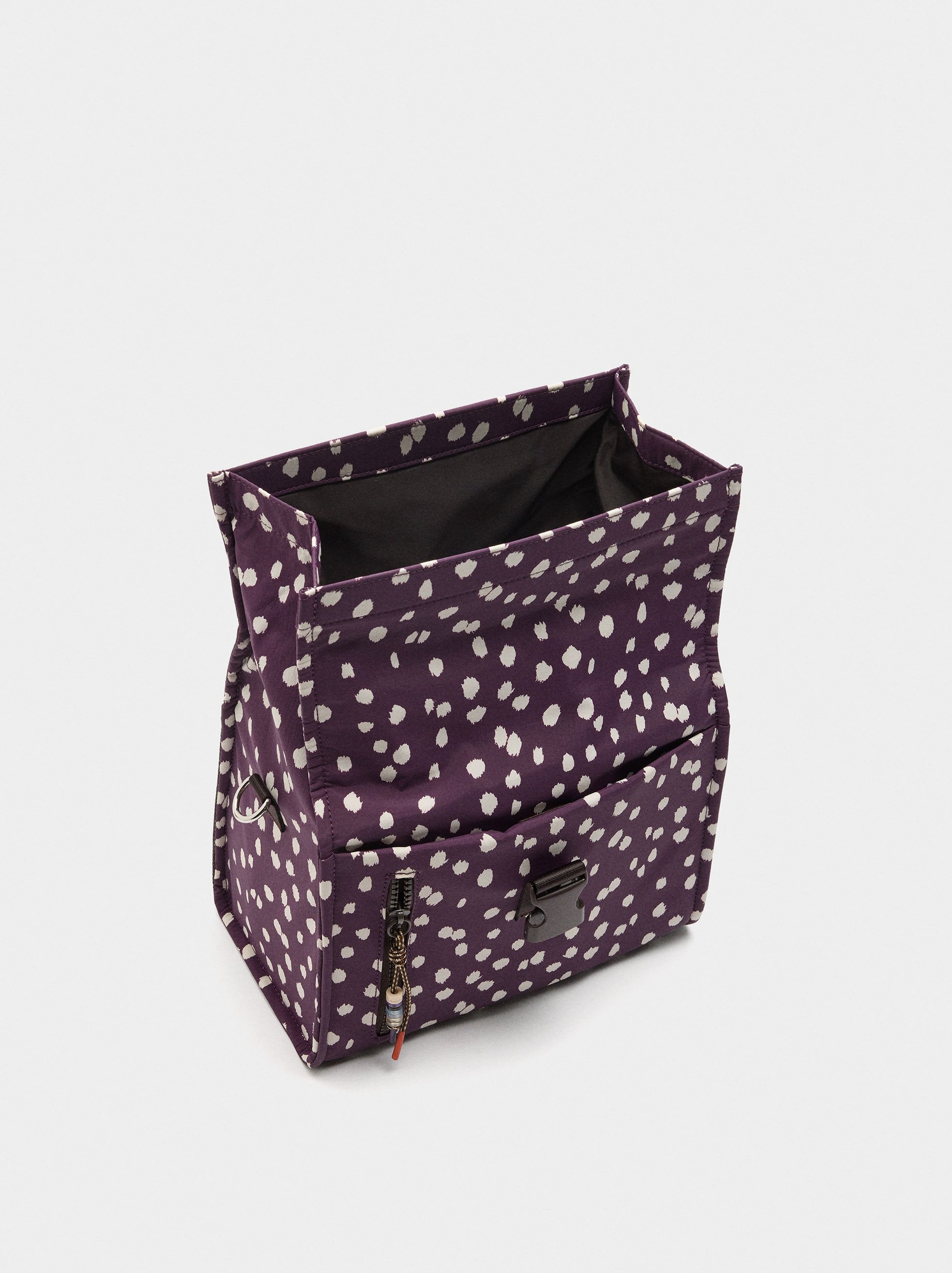 Bolsa Porta-Alimentos De Nylon Estampada