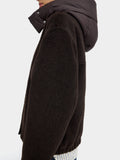 Chaqueta Con Capucha Y Bolsillos Laterales
