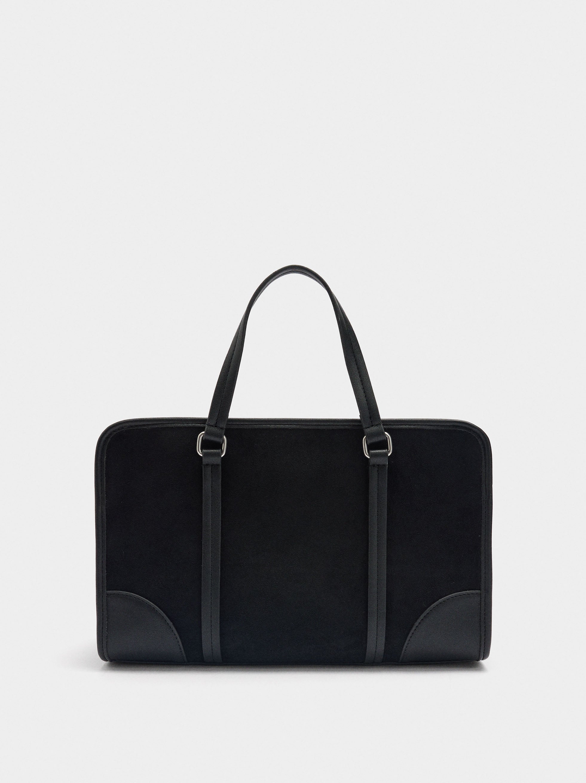 Bolso Tote Con Efecto Piel Y Asa Para El Hombro
