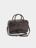 Bolso Bowling De Efecto Envejecido