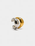 Anillo Efecto Doble Bicolor - Acero Inoxidable