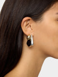 Set De Pendientes Bicolor