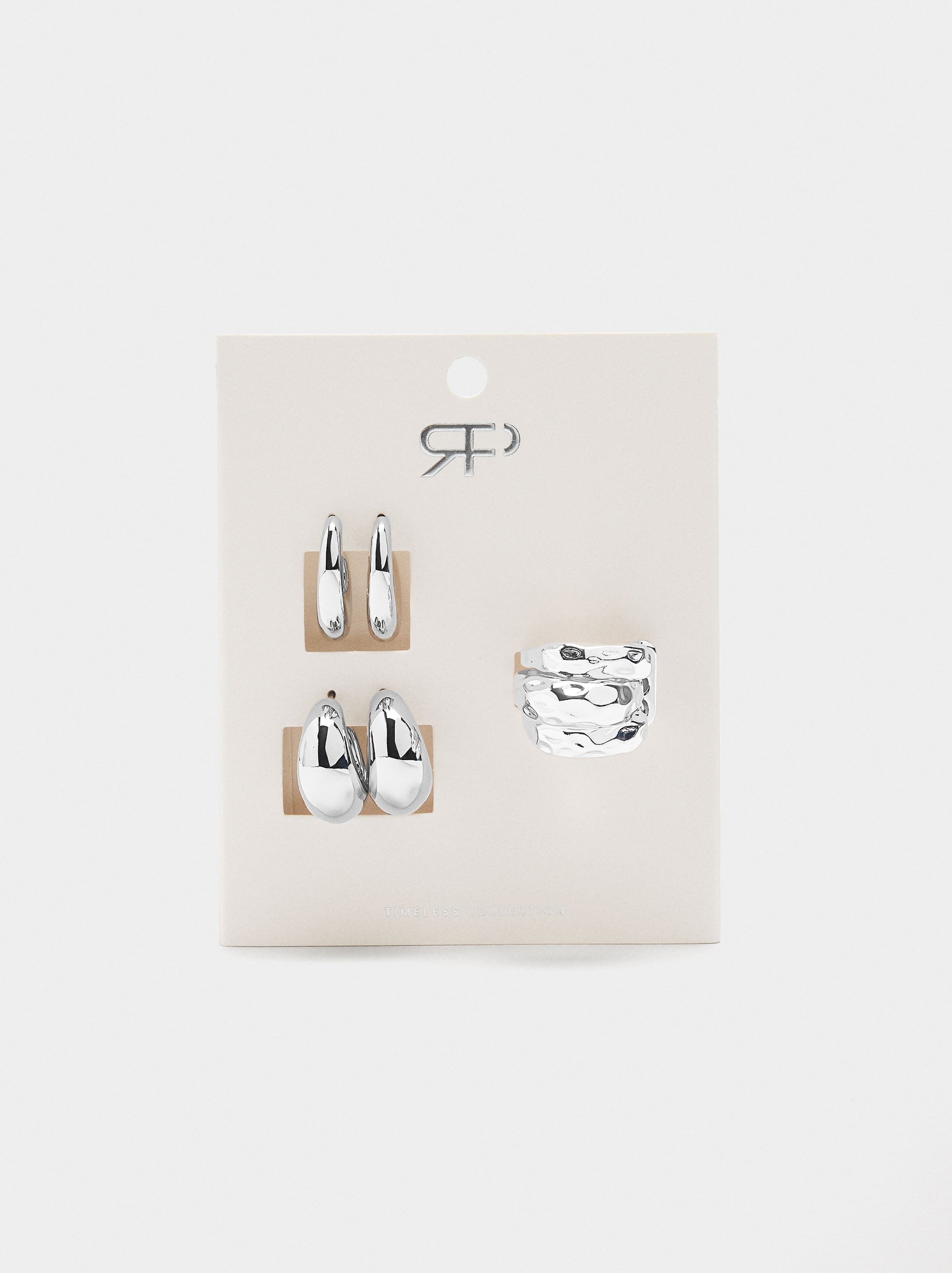 Set De Pendientes Y Anillo