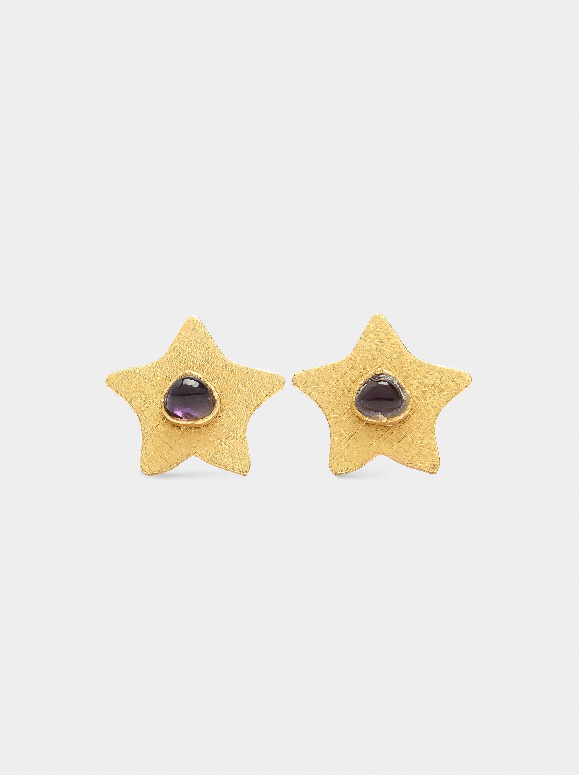 Pendientes Estrellas Con Piedras